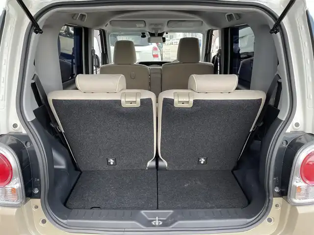 ダイハツ ムーヴ キャンバス X メイクアップ SA Ⅲ 佐賀県 2018(平30)年 4.3万km パールホワイトⅢ/ナチュラルベージュマイカメタリック 2トーン スマートアシストIII/エコアイドル/純正SDナビ/地デジTV/【DVD/CD再生機能】/バックカメラ/ドライブレコーダー（DRN-H68N）/ETC/リアコーナーセンサー/キーフリーシステム