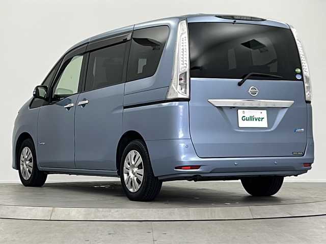 日産 セレナ 20X S HV Aセーフティ 長崎県 2014(平26)年 9.2万km クリスタルミスト 純正ナビ/・フルセグTV/・Bluetooth/・CD/DVD/純正後席モニター/アラウンドビューモニター/衝突軽減システム/車線逸脱防止/クルーズコントロール/両側パワースライドドア/後席サンシェード/シートカバー/ビルトインETC