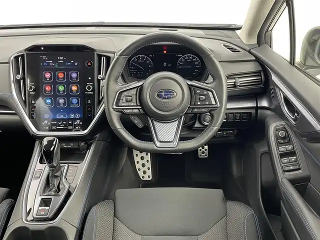 スバル レヴォーグ 1．8GT－H EX 愛知県 2021(令3)年 1.2万km クリスタルホワイトP 11.6インチ大型センターインフォメーションディスプレイナビ/Bluetooth　フルセグTV USB/AppleCarPlay AndroidAuto/純正オプションフルエアロ　/純正オプションフロントグリル　/アイサイトＸ/レーダークルーズコントロール/ビークルダイナミクスコントロール/エマージェンシーブレーキ/ドライバーモニタリングシステム/レーンキープアシスト/コーナーセンサー/パドルシフト/デジタルインナーミラー/LEDオートヘッドライト/パワーバックドア　/フロントカメラ/サイドカメラ/バックカメラ　/スペアキー/オートビークルホールド/ホイールロックナット/運転席ポジションメモリーパワーシート/助手席パワーシート/全席シートヒーター/純正18インチAW/純正ドライブレコーダー　/純正ＥＴＣ２．０　/純正フロアマット/純正カーゴマット/BALMINUM製17インチAW付BLIZZAK VRX3スタッドレスタイヤ4本積込