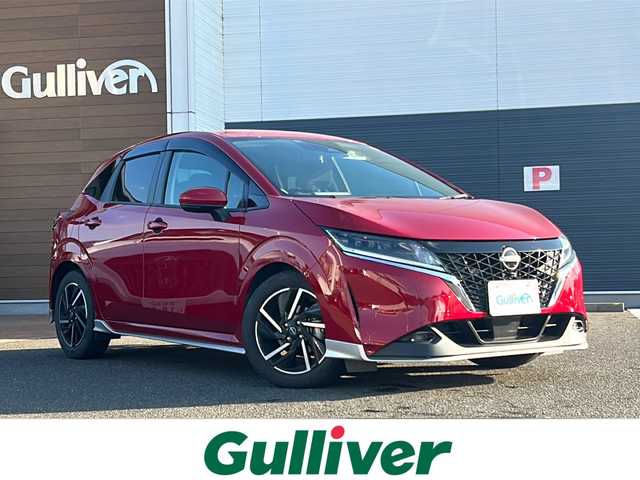 日産 ノート X 佐賀県 2023(令5)年 2万km ガーネットレッド ワンオーナー/純正ナビ/フルセグテレビ/Bluetooth/バックカメラ・全方位カメラ/オートライト/オートエアコン/プッシュスタート/衝突軽減システム/クルーズコントロール/スマートキー/オートブレーキホールド/ETC/純正フロアマット/クリアランスソナー/ステアリングリモコン/取扱説明書/保証書