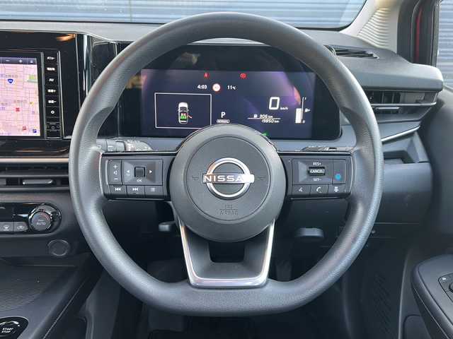 日産 ノート X 佐賀県 2023(令5)年 2万km ガーネットレッド ワンオーナー/純正ナビ/フルセグテレビ/Bluetooth/バックカメラ・全方位カメラ/オートライト/オートエアコン/プッシュスタート/衝突軽減システム/クルーズコントロール/スマートキー/オートブレーキホールド/ETC/純正フロアマット/クリアランスソナー/ステアリングリモコン/取扱説明書/保証書