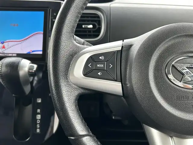 ダイハツ タント カスタム RS トップED SAⅡ 島根県 2016(平28)年 6.3万km ブラックマイカメタリック 純正8インチナビ/CD/DVD/DTV/Bluetooth/HDMI/USB/バックカメラ/両側パワースライドドア /LEDオートライト/ETC/ステアリングスイッチ/純正アルミホイール/ハーフレザー調シート/アイドリングストップ/フロアマット/純正ドアバイザー