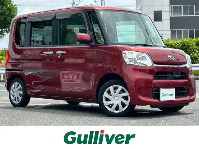 ダイハツ タント X SA 愛知県 2015(平27)年 8万km ファイアークォーツレッドM 社外メモリナビ/ワンセグテレビ/ドラレコ/アイドリングストップ/ドアバイザー/プッシュスタート/ETC/衝突軽減ブレーキ
