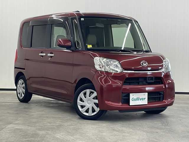 ダイハツ タント X SA 長崎県 2015(平27)年 8万km ファイアークォーツレッドM 社外メモリナビ/ワンセグテレビ/ドラレコ/アイドリングストップ/ドアバイザー/プッシュスタート/ETC/衝突軽減ブレーキ