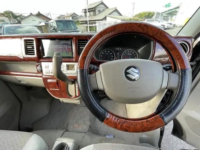 スズキ エブリィ ワゴン PZターボ スペシャル 愛知県 2009(平21)年 12.6万km ミステリアスバイオレットパール リモコンキー/社外ナビ/フルセグTV/BT/バックカメラ/ETC/純正14インチAW/両側パワースライドドア/ヘッドレストモニター/スペアキー