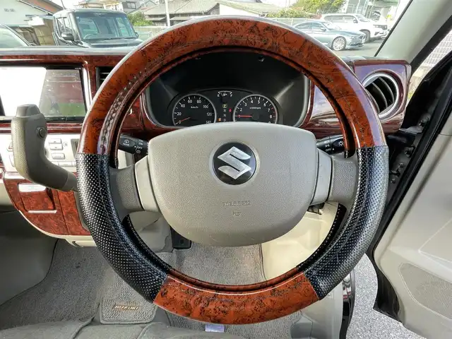 スズキ エブリィ ワゴン PZターボ スペシャル 愛知県 2009(平21)年 12.6万km ミステリアスバイオレットパール リモコンキー/社外ナビ/フルセグTV/BT/バックカメラ/ETC/純正14インチAW/両側パワースライドドア/ヘッドレストモニター/スペアキー