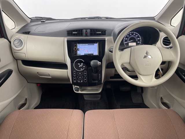 三菱 ｅＫワゴン M e－アシスト 埼玉県 2016(平28)年 4.8万km レッドメタリック 社外メモリナビ/　（フルセグＴＶ／ＢＴ／ＵＳＢ／ＤＶＤ／ＣＤ）　/運転席シートヒーター　/衝突被害軽減ブレーキ　/横滑り防止措置　/アイドリングストップ　/タッチパネルオートエアコン　/ドアバイザー　/フロアマット