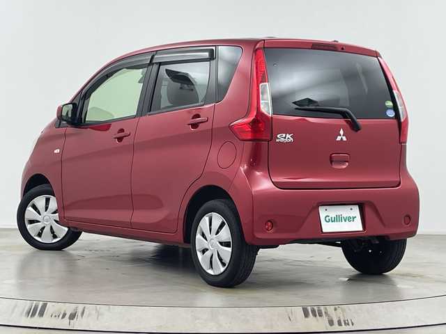 三菱 ｅＫワゴン M e－アシスト 埼玉県 2016(平28)年 4.8万km レッドメタリック 社外メモリナビ/　（フルセグＴＶ／ＢＴ／ＵＳＢ／ＤＶＤ／ＣＤ）　/運転席シートヒーター　/衝突被害軽減ブレーキ　/横滑り防止措置　/アイドリングストップ　/タッチパネルオートエアコン　/ドアバイザー　/フロアマット