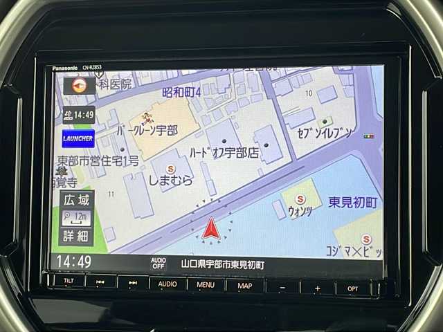 スズキ ハスラー HYBRID X 山口県 2020(令2)年 5.2万km クールカーキPM 社外ナビ【CN-RZ853】/フルセグテレビ/Bluetooth/デュアルブレーキサポート/レーンキープアシスト/オートハイビーム/バックソナー/D/N席シートヒーター/純正フロアマット/サイドバイザー/プッシュスタート/純正15インチAW