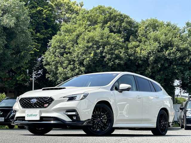 スバル レヴォーグ 1．8STIスポーツ EX 東京都 2021(令3)年 2.2万km クリスタルホワイトP ワンオーナー/純正ナビ/・Bluetoothオーディオ/USBオーディオ/・フルセグTV/Apple CarPlay/AndroidAuto/純正フロントバンパースカート/リヤアンダーディフューザー/STIフロントグリル/STI18インチアルミホイール/車外カメラ/・バック/サイド/フロント/本革シート/パワーシート/シートヒーター（前席）/パワーバックドア/取扱説明書/保証書/スペアキー1本