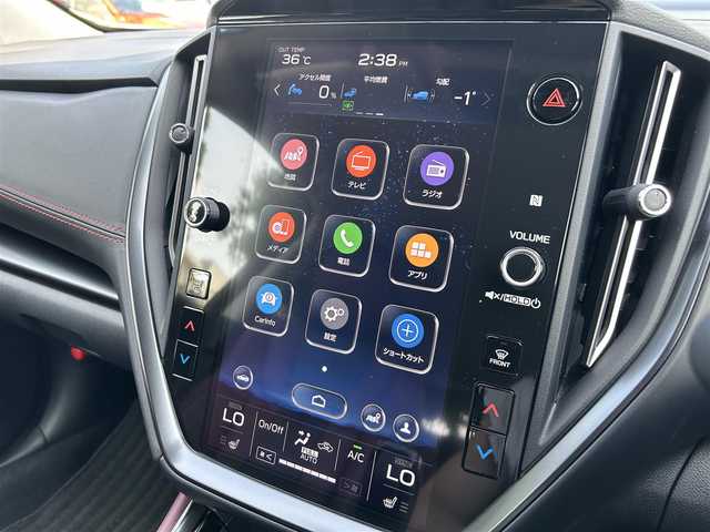 スバル レヴォーグ 1．8STIスポーツ EX 東京都 2021(令3)年 2.2万km クリスタルホワイトP ワンオーナー/純正ナビ/・Bluetoothオーディオ/USBオーディオ/・フルセグTV/Apple CarPlay/AndroidAuto/純正フロントバンパースカート/リヤアンダーディフューザー/STIフロントグリル/STI18インチアルミホイール/車外カメラ/・バック/サイド/フロント/本革シート/パワーシート/シートヒーター（前席）/パワーバックドア/取扱説明書/保証書/スペアキー1本