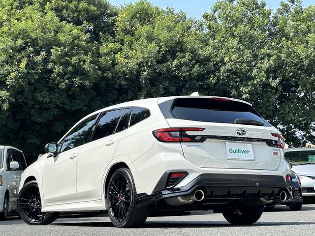 スバル レヴォーグ 1．8STIスポーツ EX 東京都 2021(令3)年 2.2万km クリスタルホワイトP ワンオーナー/純正ナビ/・Bluetoothオーディオ/USBオーディオ/・フルセグTV/Apple CarPlay/AndroidAuto/純正フロントバンパースカート/リヤアンダーディフューザー/STIフロントグリル/STI18インチアルミホイール/車外カメラ/・バック/サイド/フロント/本革シート/パワーシート/シートヒーター（前席）/パワーバックドア/取扱説明書/保証書/スペアキー1本