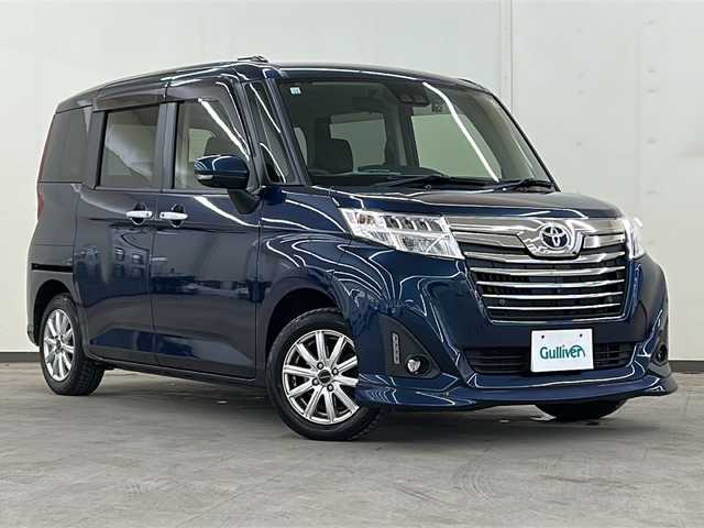トヨタ ルーミー カスタムG 道央・札幌 2018(平30)年 4.6万km レーザーブルークリスタルシャイン /4WD//純正ナビ（AM/FM/BT/DVD/TV）//全方位カメラ//ウインカーミラー//電動格納ミラー//アイドリングストップ//純正ホイール//クルーズコントロール//ドアバイザー//両側パワースライドドア//LEDヘッドライト//エンジンプッシュスタート//ドライブレコーダー//前後シートヒーター
