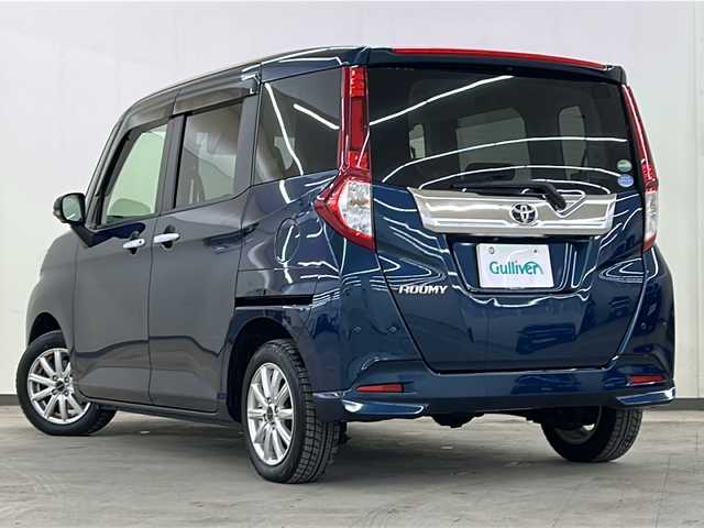 トヨタ ルーミー カスタムG 道央・札幌 2018(平30)年 4.6万km レーザーブルークリスタルシャイン /4WD//純正ナビ（AM/FM/BT/DVD/TV）//全方位カメラ//ウインカーミラー//電動格納ミラー//アイドリングストップ//純正ホイール//クルーズコントロール//ドアバイザー//両側パワースライドドア//LEDヘッドライト//エンジンプッシュスタート//ドライブレコーダー//前後シートヒーター