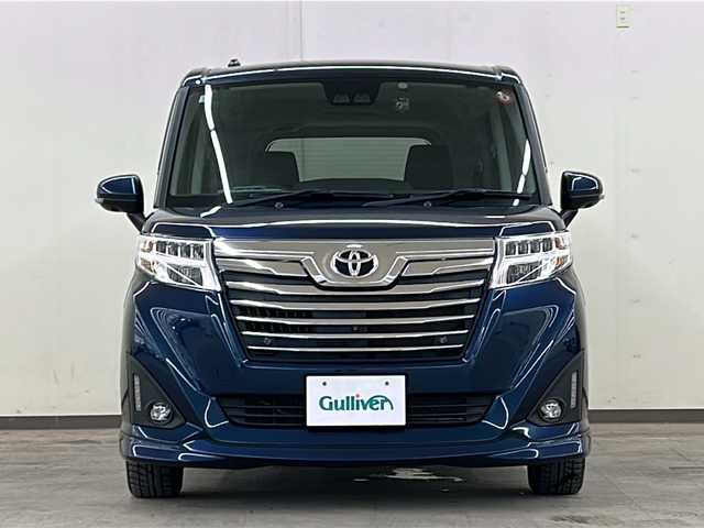 トヨタ ルーミー カスタムG 道央・札幌 2018(平30)年 4.6万km レーザーブルークリスタルシャイン /4WD//純正ナビ（AM/FM/BT/DVD/TV）//全方位カメラ//ウインカーミラー//電動格納ミラー//アイドリングストップ//純正ホイール//クルーズコントロール//ドアバイザー//両側パワースライドドア//LEDヘッドライト//エンジンプッシュスタート//ドライブレコーダー//前後シートヒーター