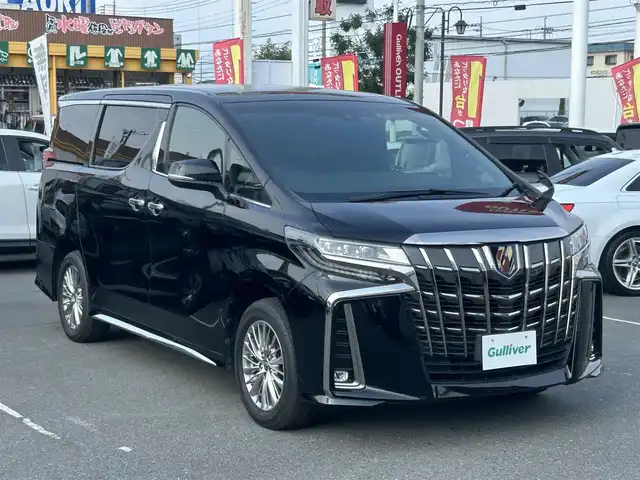 トヨタ アルファードハイブリット S タイプゴールドⅡ 群馬県 2022(令4)年 5.4万km ブラック 4WD/純正9インチDAナビ・フルセグTV/純正12.1インチフリップダウンモニター/CD・DVD・Bluetooth・ミラキャスト/ナビ・TVキット/ハーフレザーシート/両側パワースライドドア/パワーバックドア/セーフティセンス/プリクラッシュセーフティ/レーダークルーズコントロール/レーントレーシングアシスト/アダプティブハイビームシステム/パーキングサポートブレーキ/AC100V1500W/ビルトインETC2.0/3眼LEDヘッドランプ/LEDフォグランプ/スペアキー/保証書・取説書