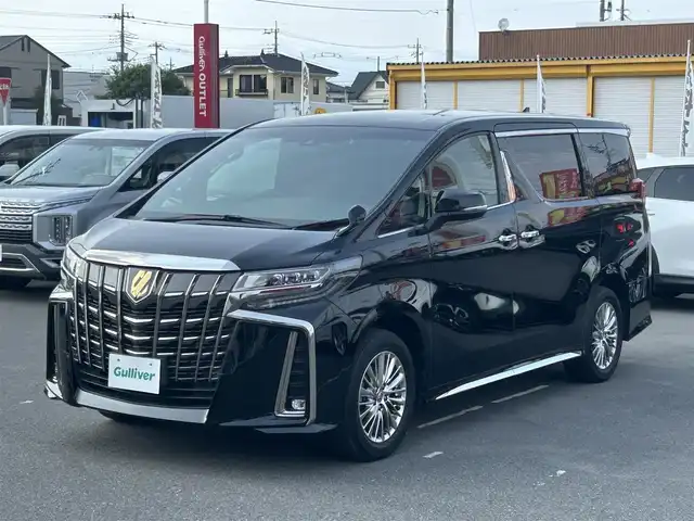 トヨタ アルファードハイブリット S タイプゴールドⅡ 群馬県 2022(令4)年 5.4万km ブラック 4WD/純正9インチDAナビ・フルセグTV/純正12.1インチフリップダウンモニター/CD・DVD・Bluetooth・ミラキャスト/ナビ・TVキット/ハーフレザーシート/両側パワースライドドア/パワーバックドア/セーフティセンス/プリクラッシュセーフティ/レーダークルーズコントロール/レーントレーシングアシスト/アダプティブハイビームシステム/パーキングサポートブレーキ/AC100V1500W/ビルトインETC2.0/3眼LEDヘッドランプ/LEDフォグランプ/スペアキー/保証書・取説書