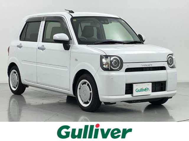 ダイハツ ミラ トコット G SA Ⅲ 熊本県 2023(令5)年 0.4万km シャイニングホワイトパール 禁煙車　/ワンオーナー/純正ナビNMZK-W73D（ＣＤ・ＤＶＤ・フルセグ・ＢＴ・ＵＳＢ）/全周囲カメラ　/純正前方ドライブレコーダー　/前席シートヒーター　/スマートアシストIII/・衝突軽減ブレーキ　/・レーンキープアシスト　/・前後踏み間違い防止/横滑り防止　/アイドリングストップ/純正フロアマット/オートライト/LEDヘッドライト/スマートキー/プッシュスタート/スペアキー1本/保証書/取扱説明書