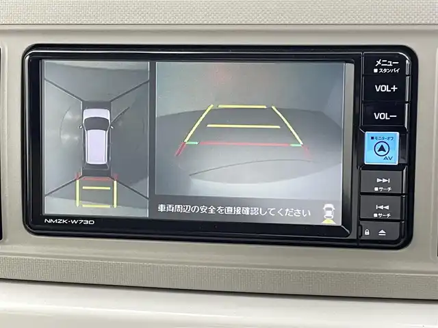 ダイハツ ミラ トコット G SA Ⅲ 熊本県 2023(令5)年 0.4万km シャイニングホワイトパール 禁煙車　/ワンオーナー/純正ナビNMZK-W73D（ＣＤ・ＤＶＤ・フルセグ・ＢＴ・ＵＳＢ）/全周囲カメラ　/純正前方ドライブレコーダー　/前席シートヒーター　/スマートアシストIII/・衝突軽減ブレーキ　/・レーンキープアシスト　/・前後踏み間違い防止/横滑り防止　/アイドリングストップ/純正フロアマット/オートライト/LEDヘッドライト/スマートキー/プッシュスタート/スペアキー1本/保証書/取扱説明書