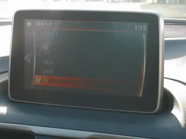 マツダ アクセラ 15S 茨城県 2014(平26)年 5.5万km ジェットブラックマイカ 純正ナビ/【AM・FM・aha・Stitcher・BT・USB・CD・DVD・TV・AUX】/Bカメラ/ETC/アイドリングストップ/オートライト/Fフォグ/LEDライト/MTモード付AT/ステリモ/純正フロアマット/純正アルミホイール/電格ミラー/ウインカーミラー/ドアバイザー/横滑り防止装置