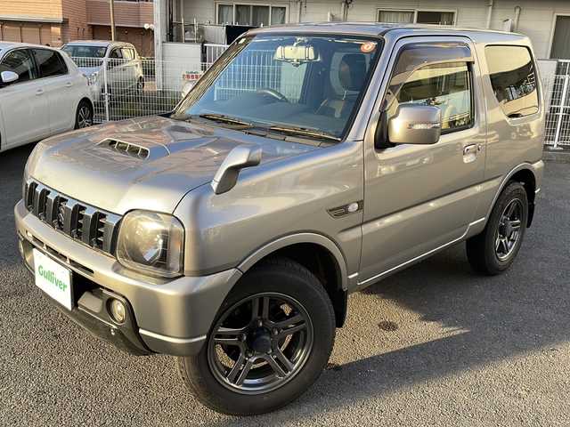 スズキ ジムニー ランドベンチャー 宮崎県 2017(平29)年 2.5万km スチールシルバーM 社外ナビ　Ｂｌｕｅｔｏｏｔｈ　フルセグＴＶ ETC ミラー型ドライブレコーダー 運転席のみシートヒーター レザーシート 背面タイヤ ハロゲンライト 純正アルミホイール 純正フロアマット