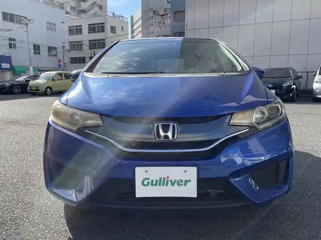 ホンダ フィット 13G Lパッケージ 神奈川県 2015(平27)年 2.4万km ブリリアントスポーティブルーメタリック2トーン 純正ディスプレイオーディオ　WX-151CP/Ｂｌｕｅｔｏｏｔｈ　/ワンセグＴＶ　/ＥＴＣ　/スマートキー　/純正フロアマット　/アイドリングストップ　/シティブレーキアクティブシステム　/HDMI　/カーテンエアバッグ