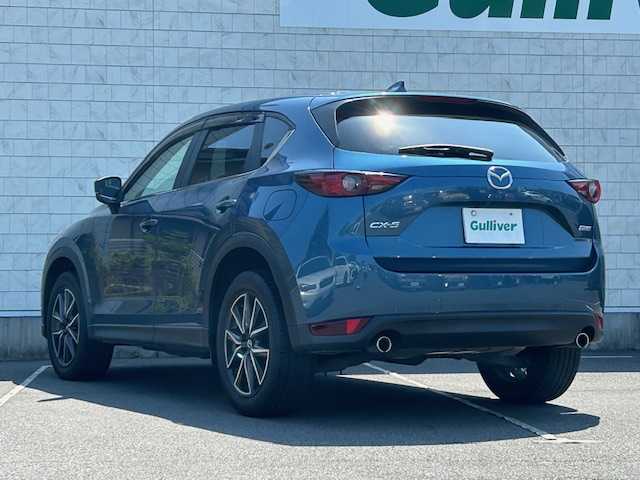 マツダ ＣＸ－５ XD プロアクティブ 静岡県 2017(平29)年 3.4万km エターナルブルーマイカ ディーゼルターボ車/純正ナビ/（AM/FM/CD/DVD/BT)/フルセグTV/スマートインETC/レーダークルーズコントロール/ブラインドスポットモニター/バックカメラ/プッシュスタート/スマートキー/パーキングセンサー/スペアキー×1/衝突被害軽減ブレーキ/レーンキープアシスト/横滑り防止装置/LEDヘッドライト/オートマチックハイビーム/純正19インチAW/純正フロアマット/アイドリングストップ/取り扱い説明書