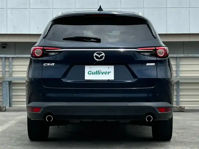 マツダ ＣＸ－８ XD Lパッケージ 静岡県 2018(平30)年 7.3万km ディープクリスタルブルーマイカ アイアクティブセンス/純正ナビ/・フルセグTV/BTオーディオ/DVD/USB/全周囲カメラ/後席モニター/ETC/電動リアゲート/パワーシートD/N/シートヒーター全席/ハンドルヒーター/本革シート/ルーフレール/オートホールドブレーキ/LEDヘッドランプ/・フォグランプ/スマートキー/純正アルミホイール