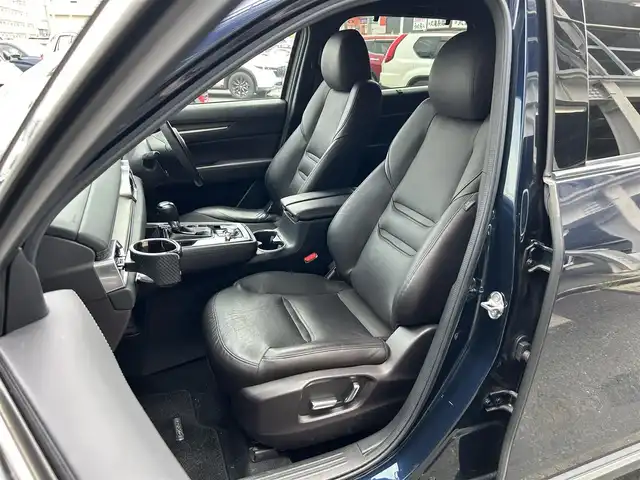 マツダ ＣＸ－８ XD Lパッケージ 静岡県 2018(平30)年 7.3万km ディープクリスタルブルーマイカ アイアクティブセンス/純正ナビ/・フルセグTV/BTオーディオ/DVD/USB/全周囲カメラ/後席モニター/ETC/電動リアゲート/パワーシートD/N/シートヒーター全席/ハンドルヒーター/本革シート/ルーフレール/オートホールドブレーキ/LEDヘッドランプ/・フォグランプ/スマートキー/純正アルミホイール