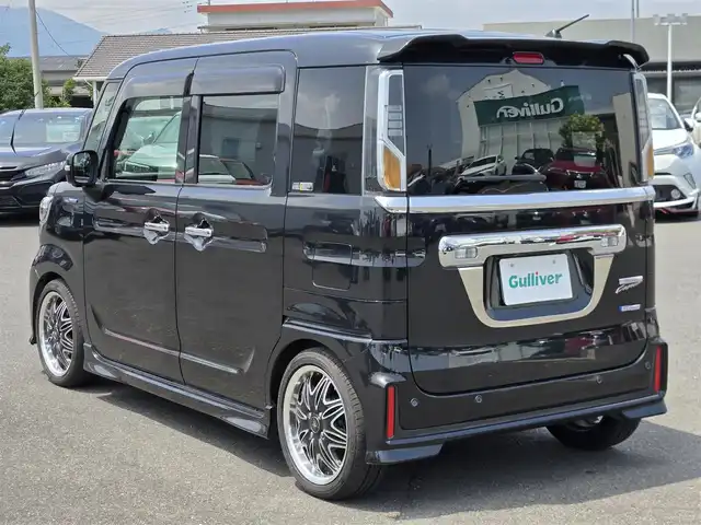 スズキ スペーシア カスタム HYBRID XS 鹿児島県 2020(令2)年 6.2万km ブルーイッシュブラックパール3 両側パワースライドドア　/ヘッドアップディスプレイ　/Ｄ席シートヒーター　/純正ＳＤナビ（ＣＮ－ＲＺ７５６Ｗ）　/Ｂｌｕｅｔｏｏｔｈオーディオ　/バックカメラ　/３６０°カメラ　/デュアルカメラブレーキサポート/前後コーナーセンサー/レーンキープアシスト/横滑り防止装置/プッシュスタート/スマートキー/エアバッグ(W+サイド)/ワンオーナー