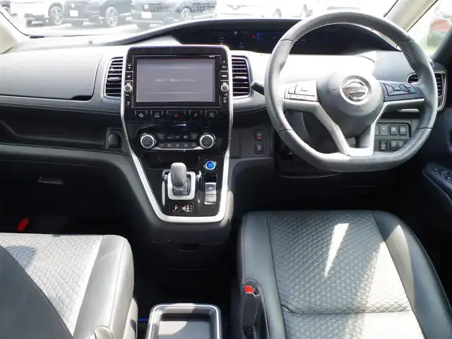 日産 セレナ e－パワー ハイウェイスター V 千葉県 2019(平31)年 4.6万km マルーンレッド 195/65R15/エマージェンシーブレーキ/プロパイロット/インテリジェントクルーズコントロール/インテリジェントルームミラー/インテリジェントパーキングアシスト/ハンズフリー両側パワースライドドア/9インチ純正SDナビ/地デジTV/【DVD/CD再生機能　Bluetooth接続】/アラウンドビューモニター/前席シートヒーター/革巻きステアリング/ステアリングヒーター/ステアリングスイッチ/ETC/LEDヘッドライト/フォグライト/ウインカーミラー/コーナーセンサー/純正15インチアルミホイル/サイド/カーテンエアバッグ/インテリジェントキー
