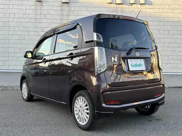 ホンダ Ｎ ＷＧＮ G Aパッケージ 山形県 2014(平26)年 5.6万km プレミアムディープモカパール 4WD/純正オーディオ/FM/AM/CD/DVD/横滑り防止装置/プッシュスタート/純正バイザー/純正マット/スマートキー/AUTOエアコン
