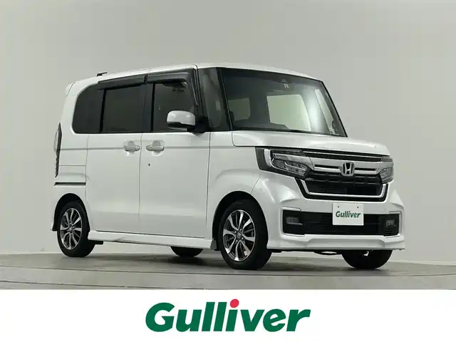 ホンダ Ｎ ＢＯＸ カスタム L 埼玉県 2022(令4)年 3.8万km プラチナホワイトパール 純正ナビ　地デジ　ＤＶＤ　ＢＴ　バックカメラ　アダプティブクルーズコントロール　前席シートヒーター　ビルトインＥＴＣ　ドライブレコーダー　純正フロアマット　両側スライドドア　ＬＥＤヘッドライト