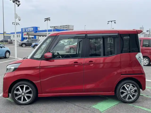 日産 デイズ ルークス ハイウェイスター Gターボ 長崎県 2020(令2)年 5.1万km スパークリングレッドM アラウンドビューモニター/純正メモリナビ/クルーズコントロール/ＥＴＣ/ドライブレコーダー/コーナーセンサー/エマージェンシーブレーキ/レーンキープアシスト/ＬＥＤヘッドライト/オートライト/ステアリングスイッチ/オートハイビーム/両側パワースライドドア/スペアキー