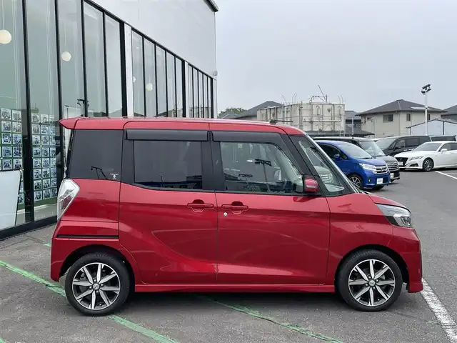 日産 デイズ ルークス ハイウェイスター Gターボ 長崎県 2020(令2)年 5.1万km スパークリングレッドM アラウンドビューモニター/純正メモリナビ/クルーズコントロール/ＥＴＣ/ドライブレコーダー/コーナーセンサー/エマージェンシーブレーキ/レーンキープアシスト/ＬＥＤヘッドライト/オートライト/ステアリングスイッチ/オートハイビーム/両側パワースライドドア/スペアキー