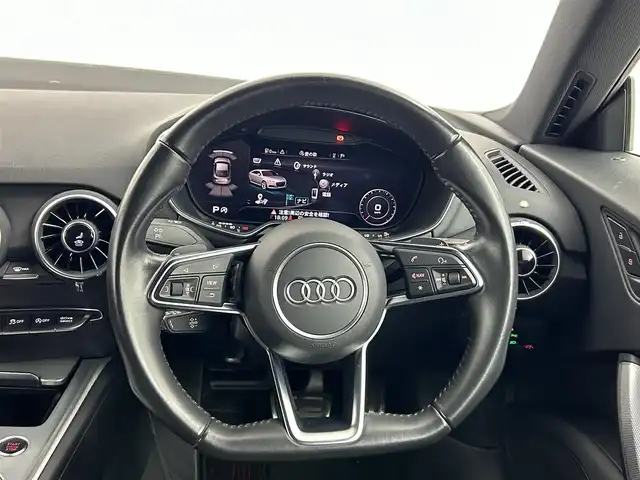 アウディ ＴＴクーペ 2．0 TFSI クワトロ 愛知県 2015(平27)年 4.2万km 白 純正ナビ/（Bluetooth/フルセグTV/CD/DVD/SD/USB）/バックカメラ/ドラレコ/ETC/パワーシート/クルコン/社外18インチAW/純正フロアマット/LEDヘッドライト/コーナーセンサー/パドルシフト/オートライト/プッシュスタート/ステアリングリモコン
