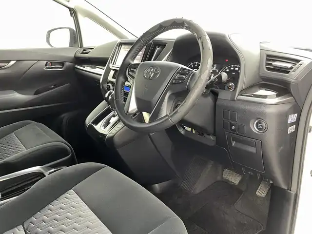 トヨタ アルファード SA 福島県 2015(平27)年 6.3万km ラグジュアリーホワイトパールクリスタルシャインガラスフレーク ４WD/モデリスタエアロ/純正ナビ/・フルセグ/CD/SD/FM/AM/BT/・バックカメラ/・ビルトインETC/純正フリップダウンモニター/両側パワースライドドア/社外前後ドライブレコーダー/革巻きステアリング/・ステアリングスイッチ/・クルーズコントロール/LEDヘッドライト/・フォグランプ/・オートライト/電動パーキングブレーキ/・ブレーキホールド/純正フロアマット/ドアバイザー/スマートキー/・プッシュスタート