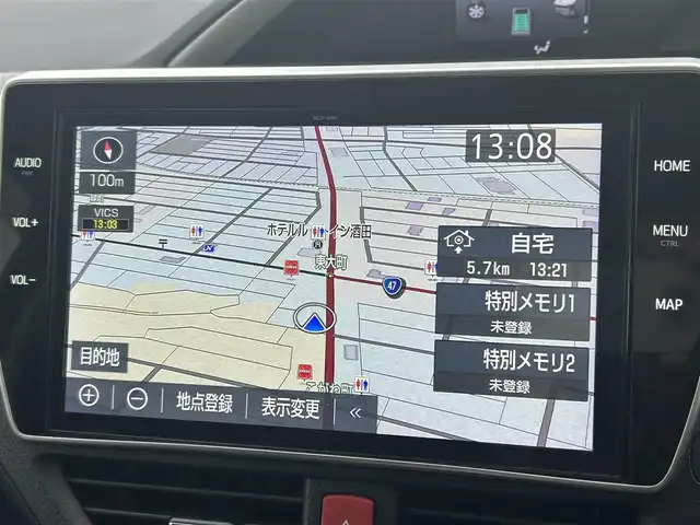 トヨタ ヴォクシー ハイブリッド ZS 煌Ⅱ 山形県 2016(平28)年 10.8万km ブラック 純正10インチナビ/FM/AM/フルセグ/Bluetooth/衝突軽減ブレーキ/車線逸脱防止/両側パワースライドア/純正バイザー/純正マット/LEDライト/フォグランプ/スペアキー/スマートキー/アルミ付きスタッドレスタイヤ積載