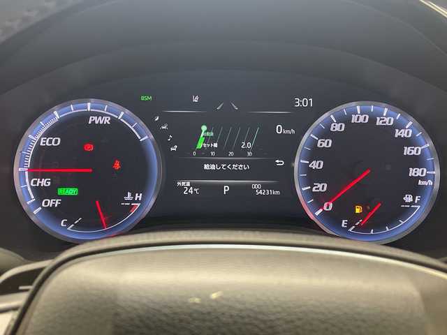 トヨタ クラウン ハイブリッド S Cパッケージ 沖縄県 2018(平30)年 5.5万km アルミナジェイドメタリック 純正ナビ　/(フルセグＴＶ　ＣＤ　ＤＶＤ　Bluetooth)　/全方位カメラ　/ＥＴＣ　/レーダークルーズコントロール　/ブラインドスポットモニター　/パドルシフト　/パワーシート　/ドライブレコーダー　/ＬＥＤヘッドライト/ステアリングヒーター/トヨタセーフティセンス/前後コーナーセンサー