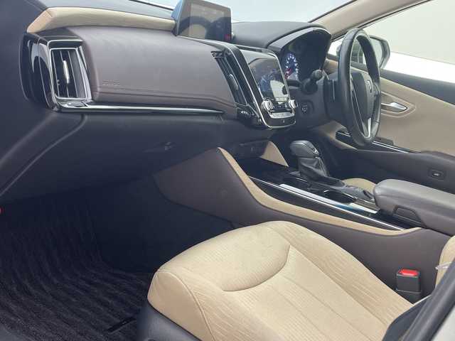 トヨタ クラウン ハイブリッド S Cパッケージ 沖縄県 2018(平30)年 5.5万km アルミナジェイドメタリック 純正ナビ　/(フルセグＴＶ　ＣＤ　ＤＶＤ　Bluetooth)　/全方位カメラ　/ＥＴＣ　/レーダークルーズコントロール　/ブラインドスポットモニター　/パドルシフト　/パワーシート　/ドライブレコーダー　/ＬＥＤヘッドライト/ステアリングヒーター/トヨタセーフティセンス/前後コーナーセンサー