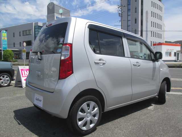 マツダ フレア XG 広島県 2015(平27)年 0.4万km シルキーシルバーメタリック 新車ワンオーナー/新車保証書/取扱説明書/スペアキー/5速マニュアル/運転席シートヒーター/アイドリングストップ