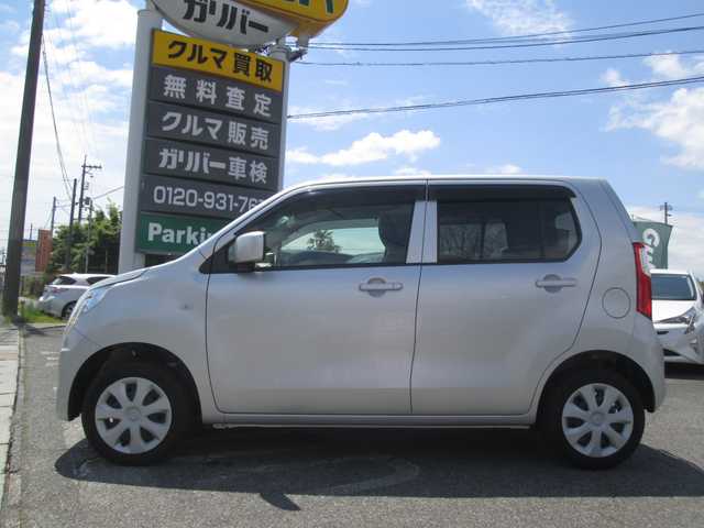 マツダ フレア XG 広島県 2015(平27)年 0.4万km シルキーシルバーメタリック 新車ワンオーナー/新車保証書/取扱説明書/スペアキー/5速マニュアル/運転席シートヒーター/アイドリングストップ