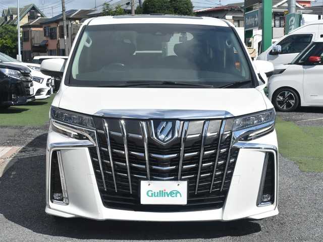 トヨタ アルファード S Cパッケージ 神奈川県 2021(令3)年 3.6万km ホワイトパールクリスタルシャイン 社外足廻り/社外２０インチAW/純正メモリナビ/フルセグテレビ/バックカメラ/フリップダウンモニター/アダプティブクルーズ/サンルーフ/レザーシート/シートヒーター/エアーシート/両側パワースライドドア/パワーバックドア/ETC/LEDヘッドライト/保証書/取説/ナビ説/記録(R.5.6.7)