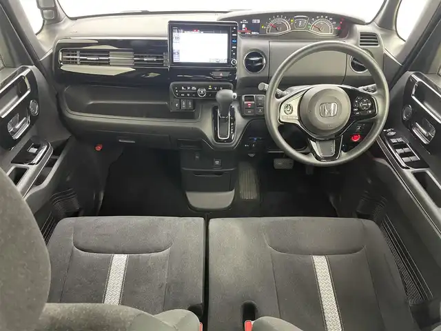 ホンダ Ｎ ＢＯＸ カスタム L 岡山県 2023(令5)年 3.9万km クリスタルブラックパール プッシュスタート/アイドリングストップ/スマートキー/ACC/ビルトインETC/バックカメラ/フルセグテレビ/純正メモリナビ/純正前後ドライブレコーダー/純正フロアマット/片側パワースライドドア/純正アルミホイール/コーナーセンサー/オートライト/オートハイビーム/純正LEDヘッドライト/衝突被害軽減システム/オートブレーキホールド/フォグランプ/禁煙車