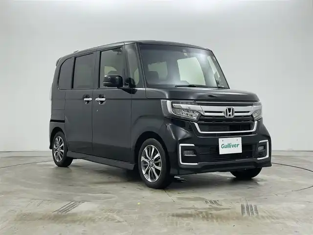 ホンダ Ｎ ＢＯＸ カスタム L 岡山県 2023(令5)年 3.9万km クリスタルブラックパール プッシュスタート/アイドリングストップ/スマートキー/ACC/ビルトインETC/バックカメラ/フルセグテレビ/純正メモリナビ/純正前後ドライブレコーダー/純正フロアマット/片側パワースライドドア/純正アルミホイール/コーナーセンサー/オートライト/オートハイビーム/純正LEDヘッドライト/衝突被害軽減システム/オートブレーキホールド/フォグランプ/禁煙車