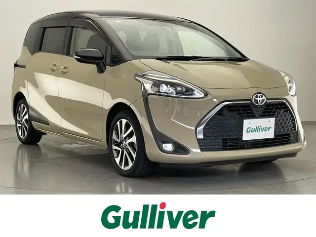 トヨタ シエンタ ファンベースG クエロ 愛知県 2021(令3)年 0.7万km ブラックマイカ/ベージュ 2トーン 社外ナビ/トヨタセーフティセンス/バックカメラ/両側パワースライドドア/LEDオートライト/フォグランプ/ETC/フルセグTV/DVD/ハーフレザーシート/オートマチックハイビーム/衝突被害軽減ブレーキ/純正アルミホイール/純正フロアマット/禁煙車