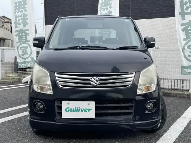 スズキ ワゴンＲ FX－LTD 三重県 2011(平23)年 11.8万km ブルーイッシュブラックパール3 登録時走行距離　１１８０９５ｋｍ/禁煙車/純正オーディオ（MP3/WMA）/AM/FM/CD/ETC/純正14インチホイール/スペアキー/パワーステアリング/パワーウィンドウ/ドアバイザー/フルフラット