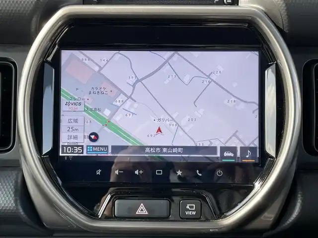 スズキ ハスラー Jスタイル Ⅱ ターボ 香川県 2023(令5)年 3.2万km オフブルーメタリック/ガンメタリック2トーンルーフ ワンオーナー/スズキセーフティサポート/・デュアルカメラブレーキサポート/・アダプティブクルーズコントロール/・車線逸脱警報機能/・車線逸脱抑制機能/・誤発進抑制機能/・全方位モニター/・後退時ブレーキサポート/・標識認識機能/純正９インチHDDナビ/・フルセグ/・Bluetooth/・CD/DVD/・USB入力端子/・ミュージックプレイヤー（ipad/AppleCarPlay/AndroidAuto）/バックカメラ/純正１５インチアルミ/LEDオートライト/ルーフレール/前席シートヒーター/前後ドライブレコーダー/革巻きステアリング/ステアリングリモコン/パドルシフト/プッシュスタート/スマートキー/純正フロアマット/ETC/アイドリングストップ