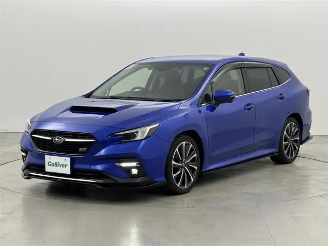 スバル レヴォーグ 1．8STIスポーツ EX 福岡県 2020(令2)年 3.8万km WRブルーパール STIエアロ　/メーカー１１．６型DAナビ／フルセグＴＶ　/Ｒ／Ｓカメラ　/デジタルインナーミラー　/ドラレコ　/ETC　/レーダークルコン　/コーナーセンサー　/衝突軽減ブレーキ　/レーンキープ　/ＢＳＭ　/パドルシフト　/赤黒コンビシート　/シートヒーター　/シートメモリー　/パワーバックドア