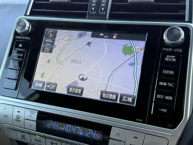 トヨタ ランドクルーザー プラド TX Lパッケージ 東京都 2019(平31)年 1.5万km ホワイトパールクリスタルシャイン セーフティセンス/プリクラッシュセーフティ/レーントレーシングアシスト/オートハイビーム/ブラインドスポットモニター/レーダークルーズ/純正メーカーナビ/CD/DVD/BT/AM/FM/TV/バックカメラ/LEDヘッドライト/フォグ/サンルーフ/ルーフレール/モデリスタエアロ/レザーシート（ベージュ）/シートヒーター/ベンチレーション/ビルトインETC2.0